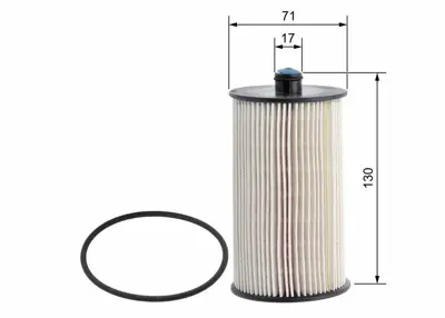 BOSCH F026402101 Yakit Filtresi (Mazot) Crafter 2.5tdi Bjm Bjk 06>11 2E0127159