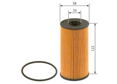 BOSCH F026407014 Yag Filitresi W205 1418 W447 14 S205 1418 , Kadjar 15 Megane Iıı 11 Megane Iv 15 Talısman 15 8200362442