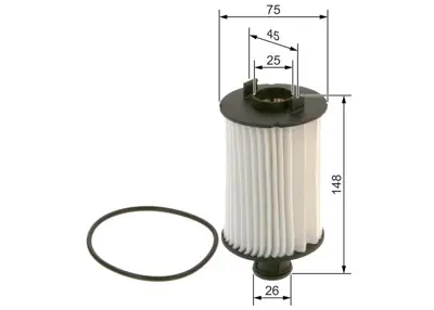 BOSCH F026407269 Yag Filitresi 8W936731AC, C2D3670, LR011279