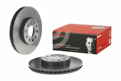 BREMBO 09.9145.11 Fren Diski Vw Caddyııı Ön,Golfv,Vı Ön 288x25 Kaplamalı 16D615301A, 1J0615301, 1J0615301C, 1J0615301K, 1J0615301R, 1J0615301S, 1K0615269, 1K0615301AB, 1K0615301K, 1K0615301T