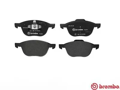 BREMBO P24061 Fren Balatası Mazda 3 Volvo Focus 1.6 02> Ön 1012799240, 101590339, 1020321, 1075558, 1101462, 1101463, 1107697, 1136519, 1145299, 1148202