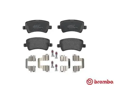 BREMBO P24078 Fren Balatası S60-S80-V60-V70-Xc70 1356392, 13576781, 1371402, 1371403, 1371454, 1379931, 1379971, 1385590, 1405500, 1426143