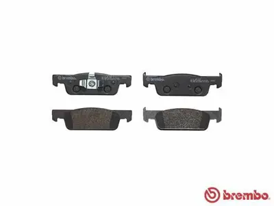 BREMBO P68059 Fren Balatası 2570201, 2K5698151, 2K5698151A, 2K5698151B, 2Q0698151F, 2Q0698151K, 402062212R, 402063149R, 402067615R, 410600222R