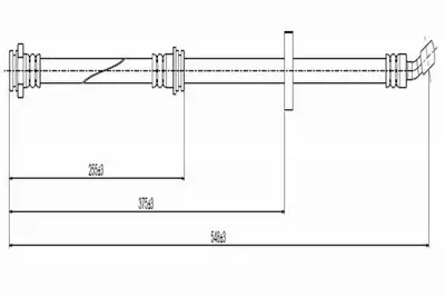 CAVO C800 484A Fren Hortumu Ön Vitara. Escudo 94- 5154085C00