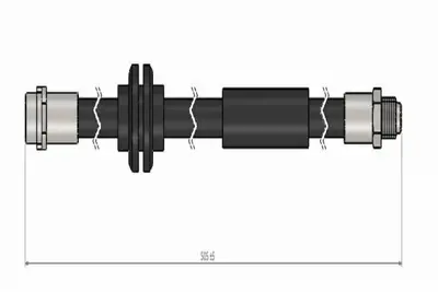 CAVO C900 311A Fren Hortumu On C-Class W202 94>00 S202 96>00 2024200148