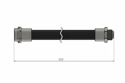 CAVO C900 317A Fren Hortumu On W202 93>00 W203 00>07 Cl203 02>08 C209 02>09 W210 95>00 C207 09>16 R172 11> 2044280135