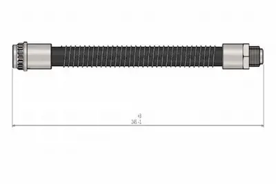 CAVO C900 355A Arka Fren Hortumu Trafıc Iı 01> Opel Vıvaro A 01> 4412727
