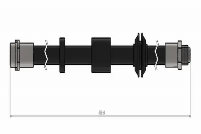 CAVO C900 601A On Fren Hortumu Volvo C70 Iı 06 > 13 S40 Iı 05 > 12 V50 05 > 12 30666997