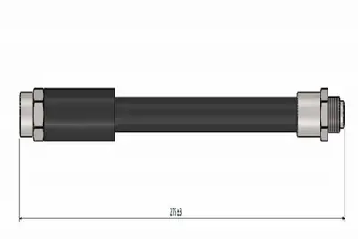 CAVO C900 633A Arka Fren Hortumu A8 94>02 4D0611775A