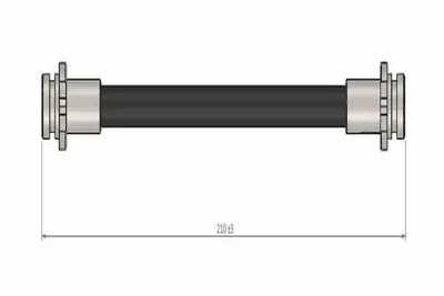 CAVO C900 977A Fren Hortumu Arka Koleos 08- 46210JG011