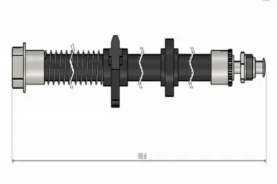 CAVO C900 992A Fren Hortumu Sol Arka 4806K2