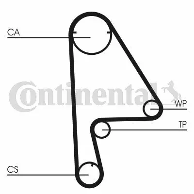 CONTITECH CT 862 Triger Kayısı 14400P2A004