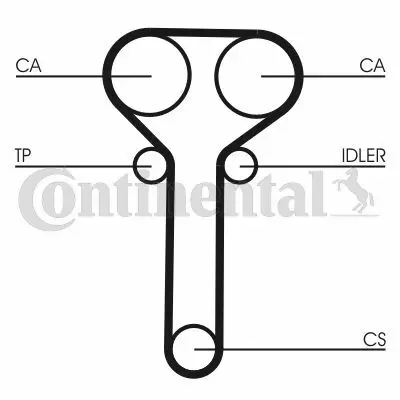 CONTITECH CT 978 Triger Kayısı 978M6268A1A