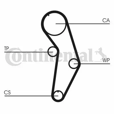 CONTITECH CT 908 Triger Kayısı 06A109119C