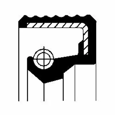 CORTECO 49364232 Enjektör Keçesı 6C1Q6K780AB