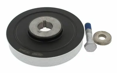 CORTECO 80004328 Krank Kasnağı (Teklı) Cıvatalı Partner Iı Berlıngo Iı P206 Expert Iı Jumpy Iı Scudo Iı (Klimalı) Dw8 515S4, 9651770980