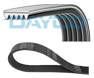 DAYCO 5PK962 Alternatör (V) Kayışı 5750K5, 5750K4, 9616580980, 5750WC, 96165809, 96165609, 1340724, 90299503, 96144933, 575127