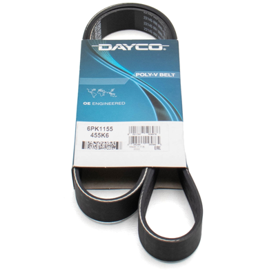 DAYCO 6PK1155 Alternatör (V) Kayışı 5750GX, 5750L3, 5750L4, 5750C9, 5750E9, 5750J6, 5750PC, 5750WJ, 5750FP, 4506189