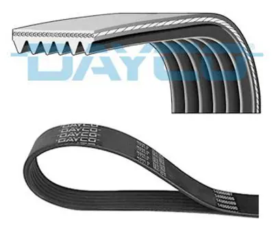 DAYCO 6PK1180 Kanallı Kayış Doblo-Albea-Palıo-Corsa 1.3mtj-Cdtı Klimasız-Fıat 500-500l-Caddy Iı-Polo-Kng 1.9d 5750GH, 5750FG, 5750ET, 5750FK, 5750QT, 5750GG, 5750VR, 5750XJ, 5750QS, 6340615
