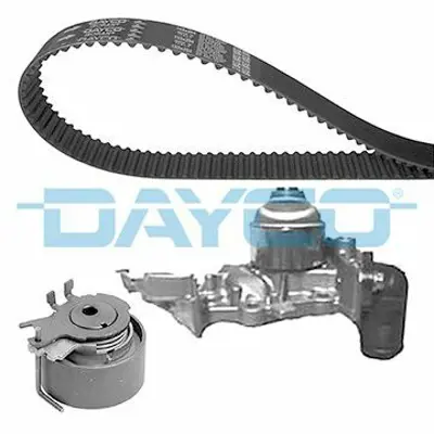 DAYCO KTBWP3210 Triger Seti + Devirdaim  Takım 1.2 16v Clıo Iı Iıı Logan Modus Symbol Twıngoo 1680600QA4, 1680600QAW, 7701473001, 7701476745, 83175, 1172000QA0, 1307700Q0A, 1307700Q0B, 1307700QAG, 1307700QAL
