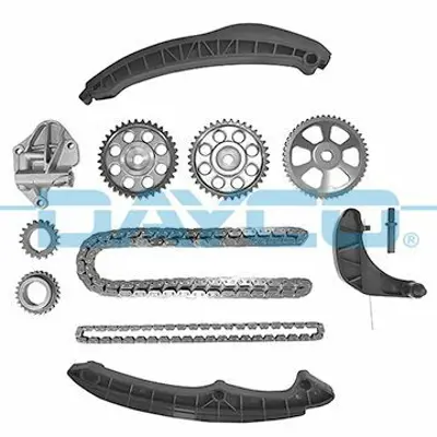 DAYCO KTC1063 Eksantrik Zıncır Seti (Komple Kıt - Kapak Contası Yok) Ibıza Toledo Fabıa Roomster 1.2tsı Cgpa Cgpb  3C109158AS1, 3C109158S1, 3C109507AH, 3C109507AHS1, 3C109507BA, 3C109158A, 3C109507BAS1, 3C109158, 3C109469K, 3C109509P