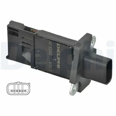 DELPHI AF10255-12B1 Hava Debimetresi 6C1112B579AA