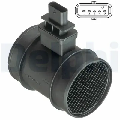 DELPHI AF10393-12B1 Maf Sensoru - Opel Astra Corsa Zafıra 07-06> 93188724
