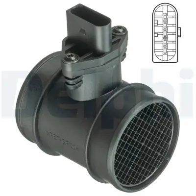 DELPHI AF10409-12B1 Maf Sensoru - Audı A2 02-2000 > 57906461A