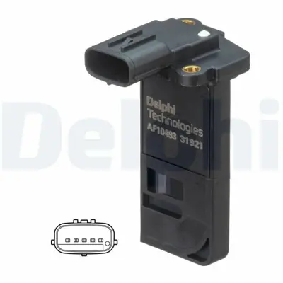 DELPHI AF10493-12B1 Hava Debimetresi Opel Antara - Insıgnıa B B16dth - B16dte - Captıva C140 2.0 Dızel 22752508, 4819491