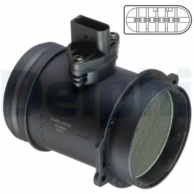 DELPHI AF10561-12B1 Maf Sensoru A4 Rs4 S4 S6 S8 05-1999 > 06-2008 77133471KX