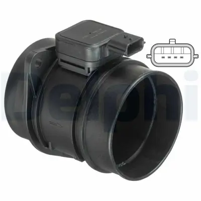 DELPHI AF10628-12B1 Hava Akıs Debimetresi Megane3 Master3 M9r 93167984, 1658000Q0B, 4420339, 8200702183, H8200702183, 8200914647, H8200914183