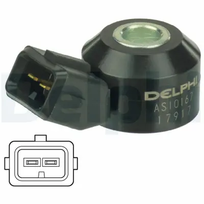 DELPHI AS10167 Vuruntu Sensoru Astra H Vectra C Zafıra B Sıgnum A16xer Z16xer Z18xer Berlıngo C5 Jumpy Saxo Peugeot P106 P206 P306 P307 Partner Boxer Berlıngo C5 Saxo Xantıa Xsara C8 P807 Xsara Pıcasso 1,4 - 1,6 - 1,8 - 2,0 2576032A