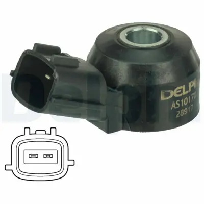 DELPHI AS10170 Vuruntu Sensoru  Bravo Doblo  Fıorıno  Punto  Lınea Marea  Palıo Panda Punto  02-1995 > 55269065, 9S5112A699AB