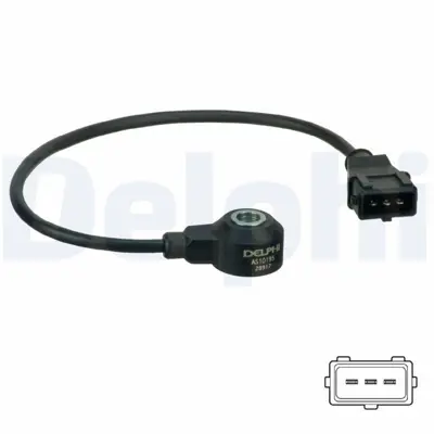 DELPHI AS10195 Vuruntu Sensoru Vectra B Z18xe Astra G X20xev Omega B Z22xe 6238312