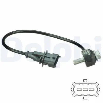 DELPHI AS10197 Vuruntu Sensoru - Opel Astra Sıgnum Vectra Zafıra 10-1995 > 90536392
