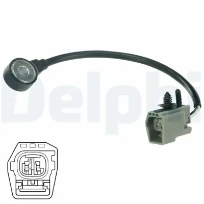 DELPHI AS10200 Vuruntu Sensörü Focus 06-12 Mondeo 09-15 C-Max 07-10 C30 06-12 S40 06-12 1.8-2.0 1S7A12A699BB