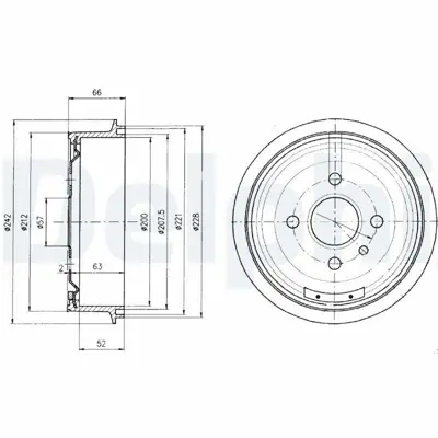 DELPHI BF102 Arka Fren Kampanası Vectra A 1,6 Astra F 1,4 1,6 1,8 2,0 Ascona Kadett 79 94 Lanos 568039, 568054, 568057, 90168958, 91024352, 95175281, 96175281, 90105445, 94608757, 90165960