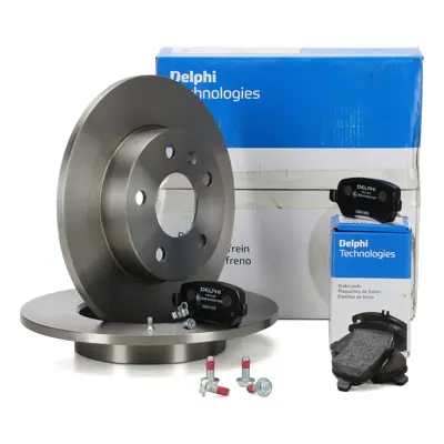DELPHI BG3406 Arka Fren Dıskı (5 Bıjon) Astra H Merıva B Corsa C Astra G 2,0dı 2,0 16v 1,8 16v 02 - 98>2,0dtı 16v  95526658