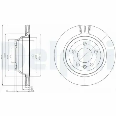 DELPHI BG3894 Arka Fren Aynası Havalı Touareg 3,0 V6 Tdı - 3,2 V6 - 3,6 V6 Fsı - 4,2 V8 Fsı - 4,2 V8 - 6,0 W12 7L6615601G