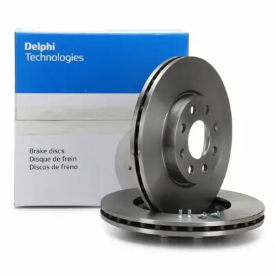 DELPHI BG4004T On Fren Dıskı (Cıftlı Paket) Grande Punto-Corsa C-Corsa D 06- 13317922, 569024, 569065, 93188917, 93197241