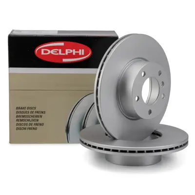 DELPHI BG4172C Fren Diski Çiftli Paket -Boyalı Bmw 118-120-125-218-220-225-228-230-318-320-325-420-428-430-X1 05 34116774875
