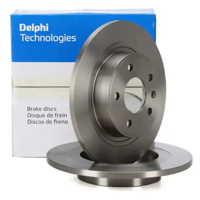 DELPHI BG4279 Fren Dıskı (Cıftlı Paket) Delıksız Arka  Cruze Orlando Volt  Astra Cabrıo Cascada Zafıra 03-2009 > 1605273, 569071, 569075, 569085, 13502139, 95527033, 23118061, 95516917, 13504280, 13502138