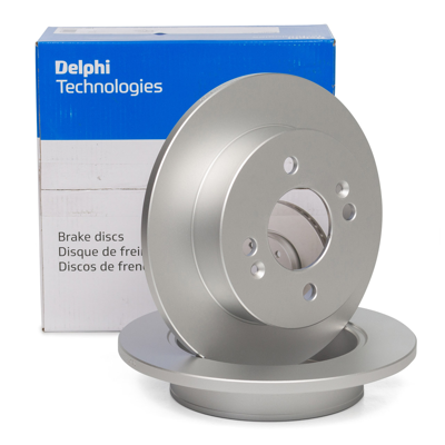 DELPHI BG4917C Fren Dıskı (Cıftlı Paket) Boyalı Delıksız Arka Hyundaı I10 12-2013 > 58411B9000