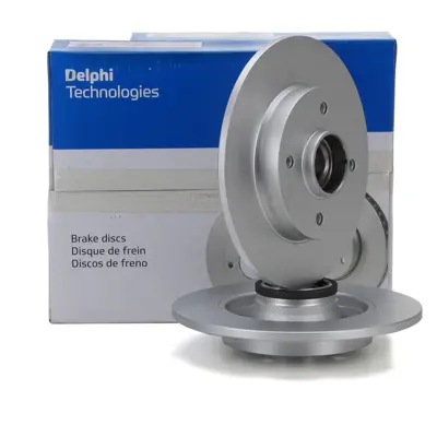 DELPHI BG9021RS Arka Fren Dısk Aynası C4 P307 (Rulmanlı) 1,4ı 1,6hdı 1,6ı 2,0hdı 2,0ı 4246Z9