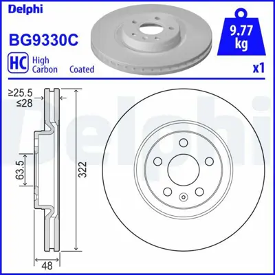 DELPHI BG9330C On Fren Balata Alfa Romeo Giulietta 1.4 Tb 163 1.4 Tb 170 2.0 Jtdm 140 2.0 Jtdm 163 2.0 Jtdm 170 10= 31423724, 31471413, 31665446, 32217561, 32233185, 32254356, 32300122, 32254356SK1, 31362685, 92287405