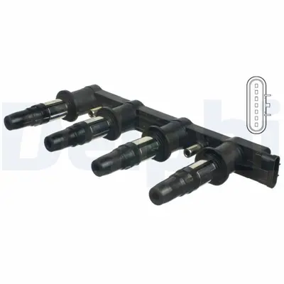 DELPHI CE01841-12B1A Ateşleme Bobini Astra J Mokka A16xer 1208098, 55584404