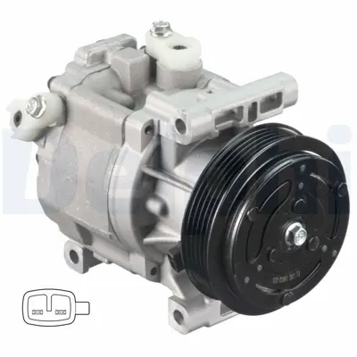 DELPHI CS20403 Kompresor  500 500c Bravo  Palıo Panda Panda Classıc Punto Sıena Stılo  Ka   2000 > 71785270, 71797201, 9S5119D623AA