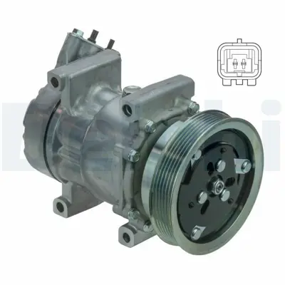 DELPHI CS20523 Klima Kompresoru Note 1,2-1,5dcı Mıcra 1,2-1,6-1,5dcı Qashqaı Juke 1,5 Dcı Clıo Iıı Modus Megane Iı  8200953359, 92600ZW70J