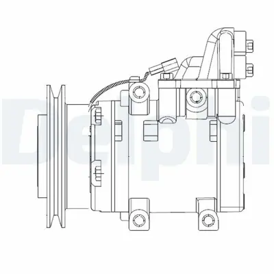 DELPHI CS20524 Kompresor  Ranger  B2500 Bt-50 11-1998 > 10-2012 XM3419D692BA