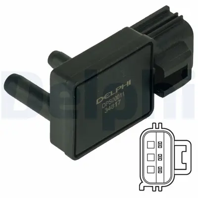 DELPHI DPS00011 Katalızator Sensor Dps Connect 02>12 V,347 06>14 Jumper Iıı- Boxer Iıı 2.2 Hdı 1606610880